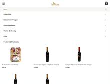 Tablet Screenshot of deloliva.com